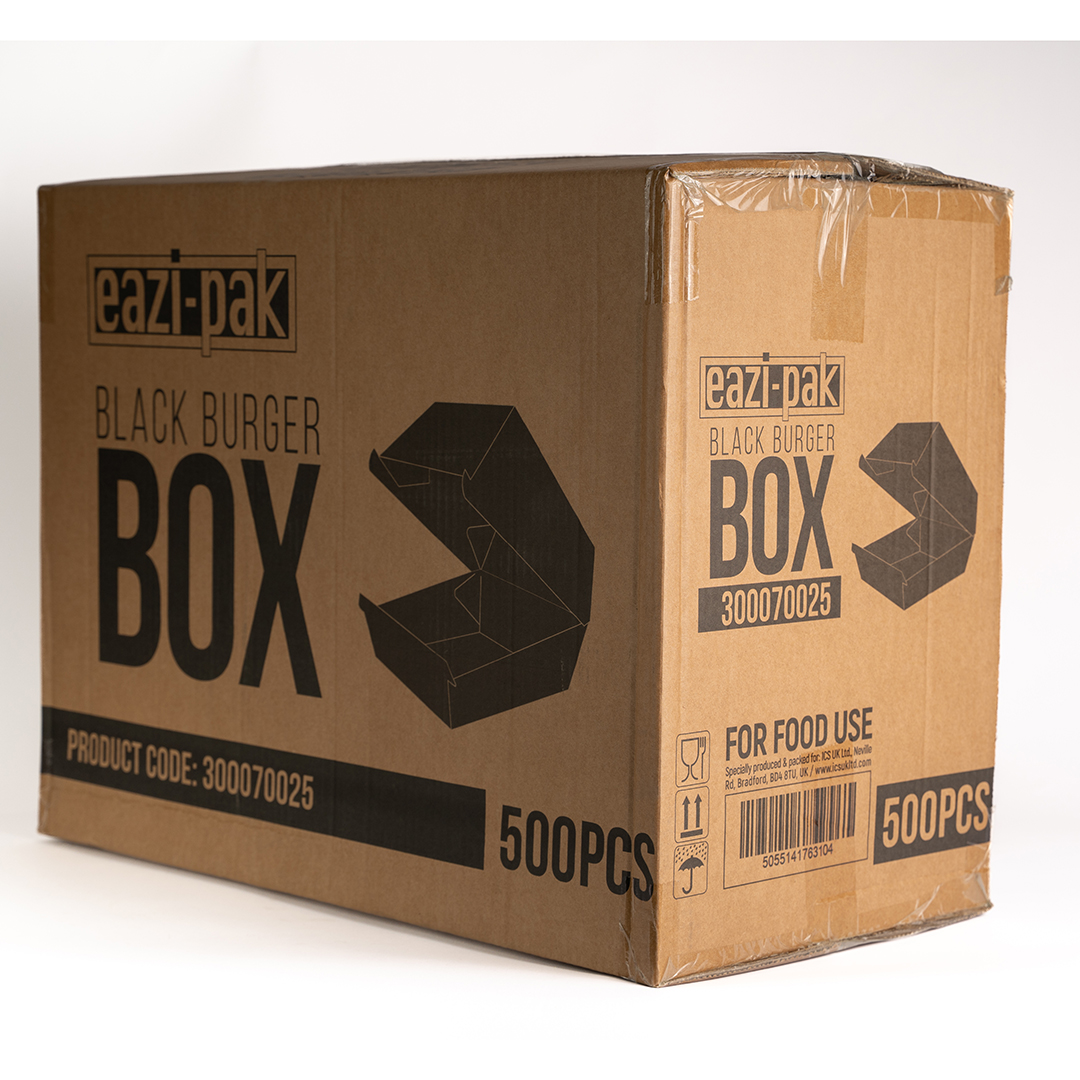 EP BLACK BURGER BOX X 500
