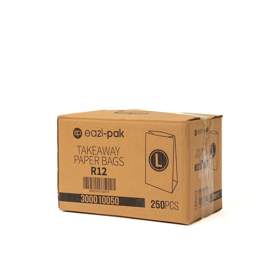 R12 SOS KRAFT BROWN LARGE X 250