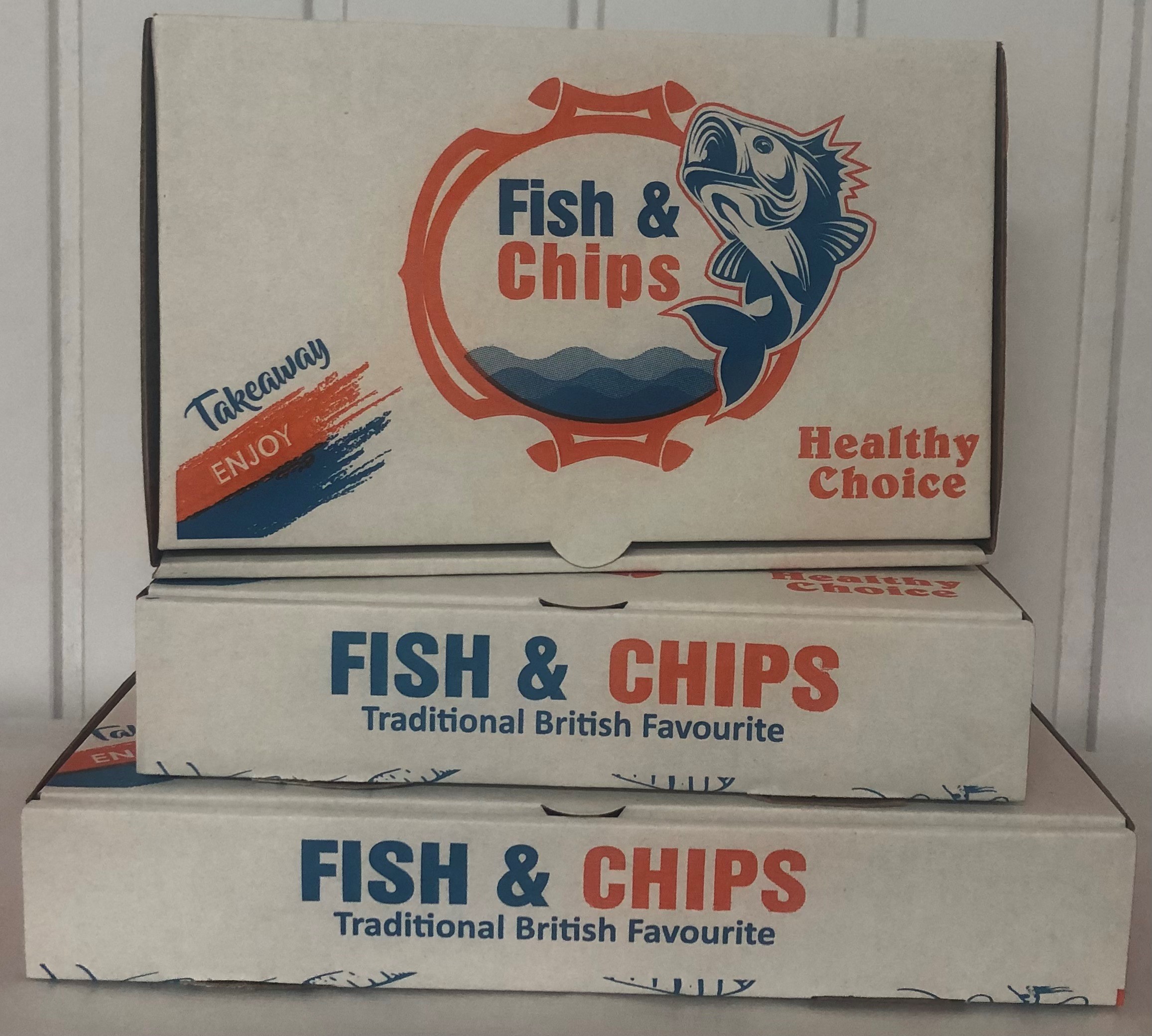 Fish and Chips Box-SPS Design